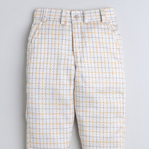 Boys Cotton Blend Suit